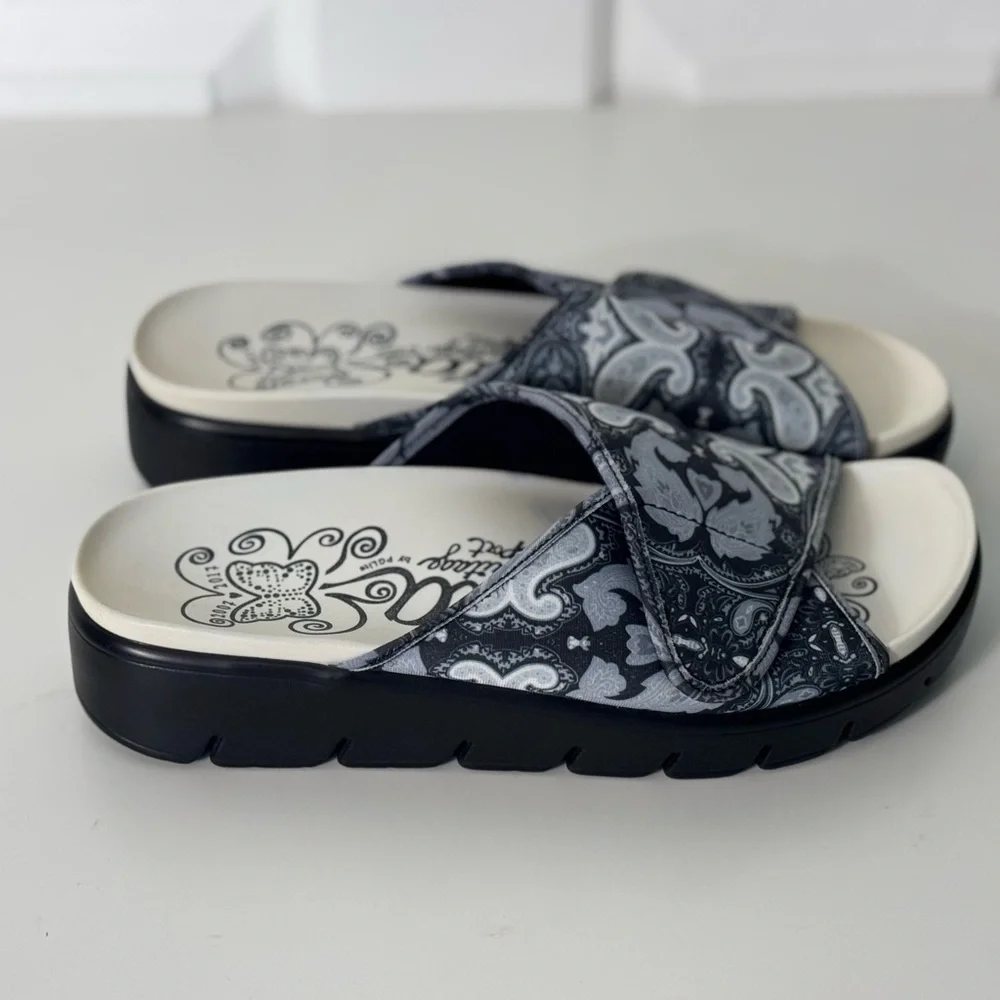 Alegria Airie Woodstock Black Women’s Sandals Size 7US, 38EU‎